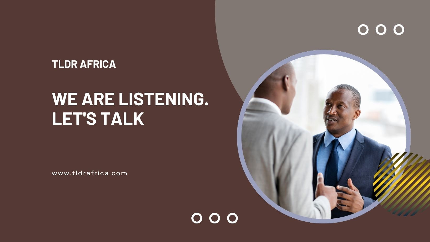 Contact TLDR Africa
