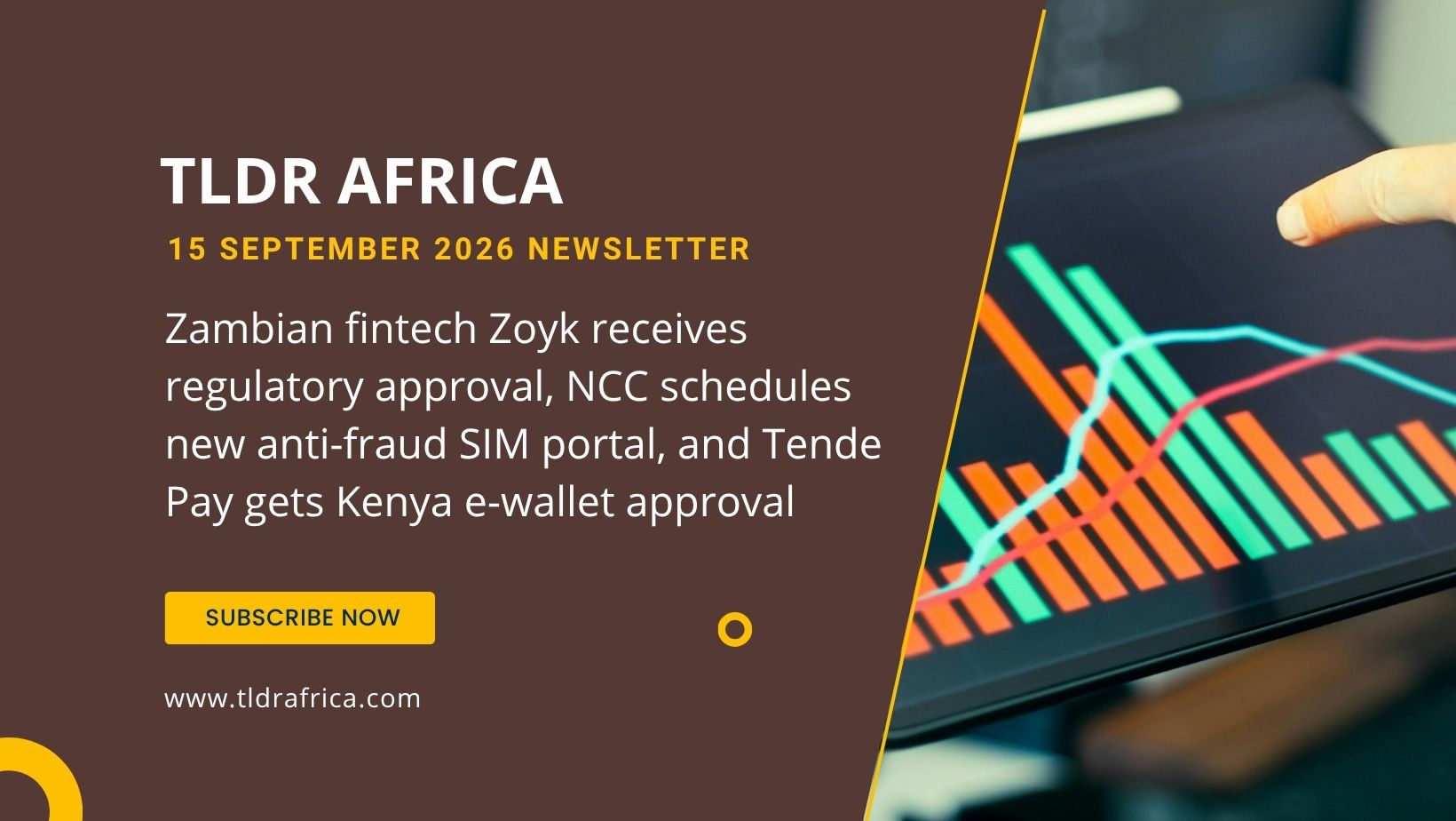 Zambian fintech Zoyk receives regulatory approval, NCC schedules new anti-fraud SIM portal, and Tende Pay gets Kenya e-wallet approval